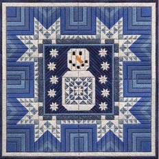 Quilted Snowman